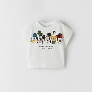 Zara Mickey and Friends kids T-shirt size 7